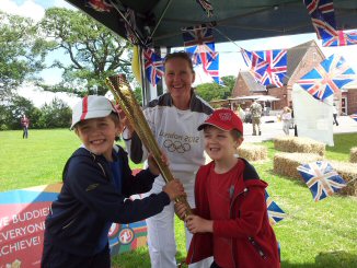 Summer Fair 2012 Olympic torch